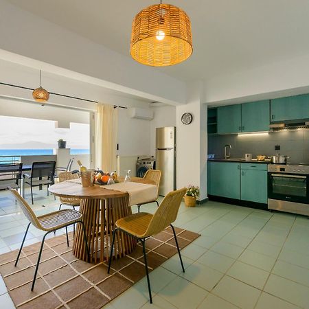 דירות Akrogiali Agali 2 Maizonette Front Of The Sea מראה חיצוני תמונה